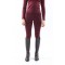 B174 Legend Silicone Riding Tights in Burgundy